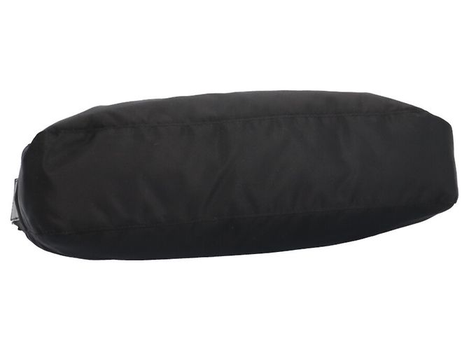 Borsa a tracolla in nylon nero Prada - vista 6