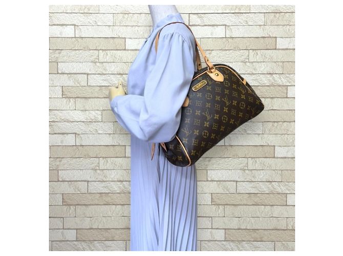 Bolso de hombro Louis Vuitton Montorgueil PM Monogram Castaño - vista 2