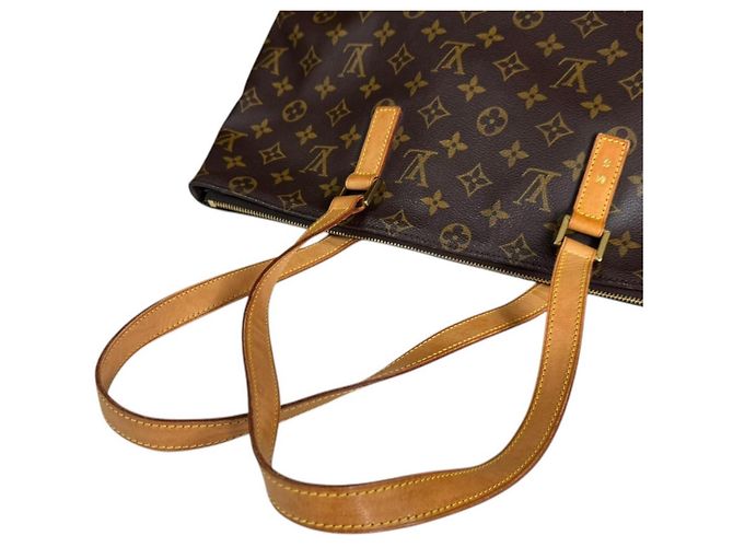 Borsa Tote Cabas Mezzo Monogram Louis Vuitton Marrone - vista 13