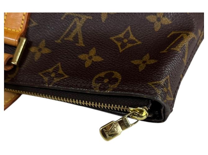 Borsa Tote Cabas Mezzo Monogram Louis Vuitton Marrone - vista 14