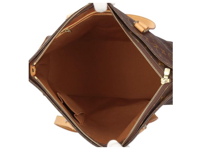 Borsa Tote Cabas Mezzo Monogram Louis Vuitton Marrone - vista 6