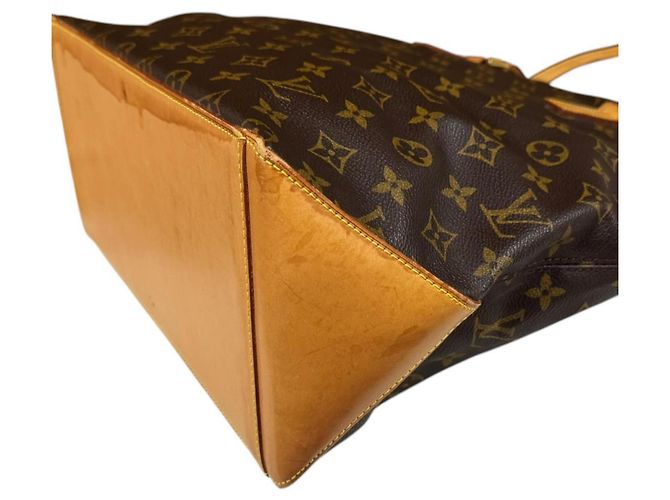 Borsa Tote Cabas Mezzo Monogram Louis Vuitton Marrone - vista 9