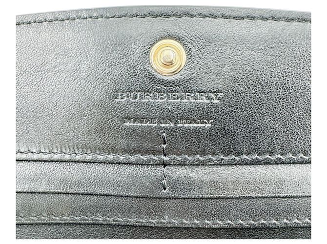 Cartera larga negra Burberry Negro - vista 10