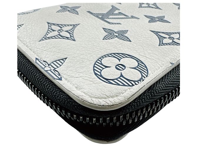 Louis Vuitton Monogram Shadow Long Wallet Weiß - Ansicht 6