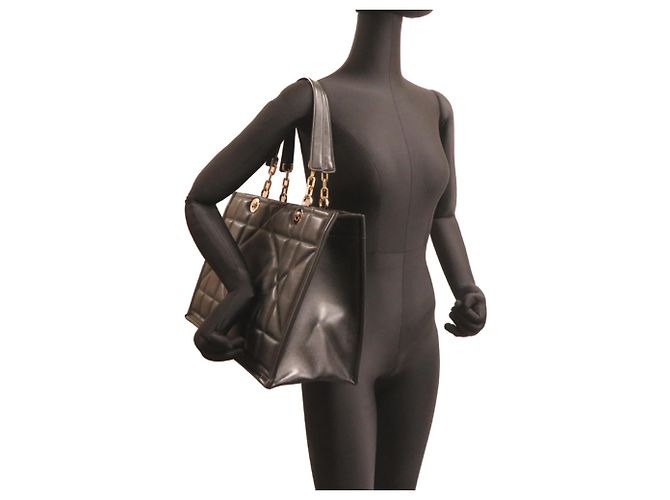 Borsa Tote Essential Medium da donna Christian Dior Nero - vista 9