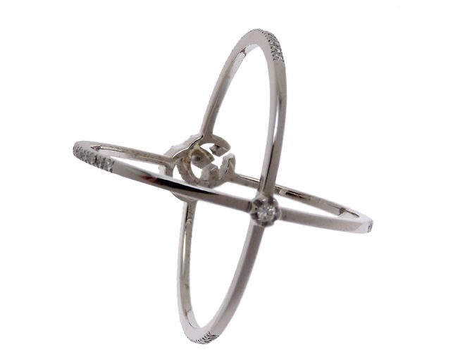 Gucci Diamond GG Running X Women's Ring - view 3