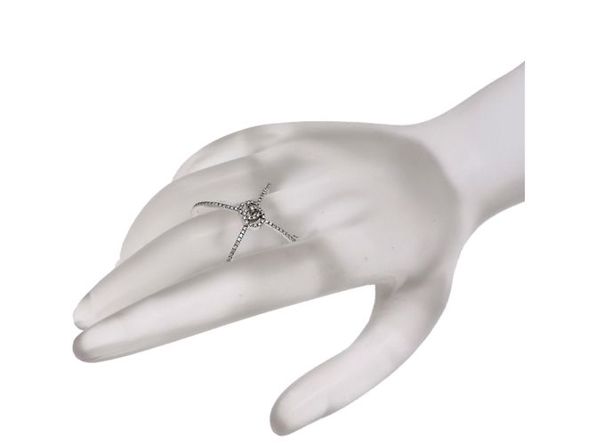Gucci Diamond GG Running X Women's Ring - view 7
