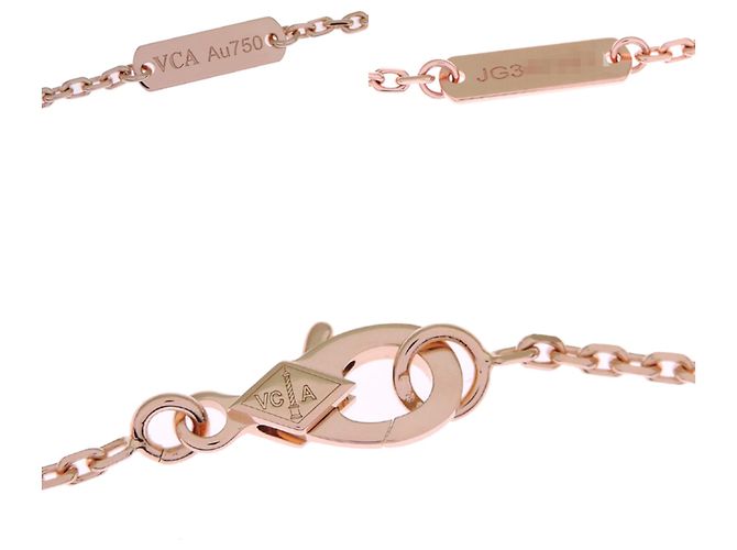 Vintage Alhambra Halskette Van Cleef & Arpels - Ansicht 5