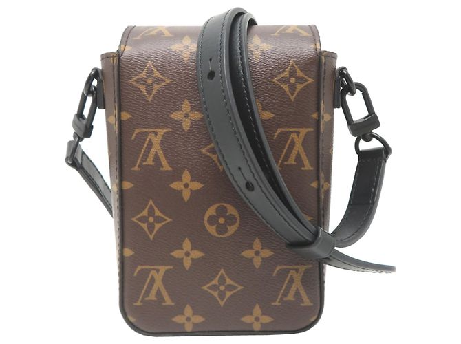 Borsa a tracolla S-Lock Wearable Wallet Louis Vuitton Marrone Giallo - vista 2