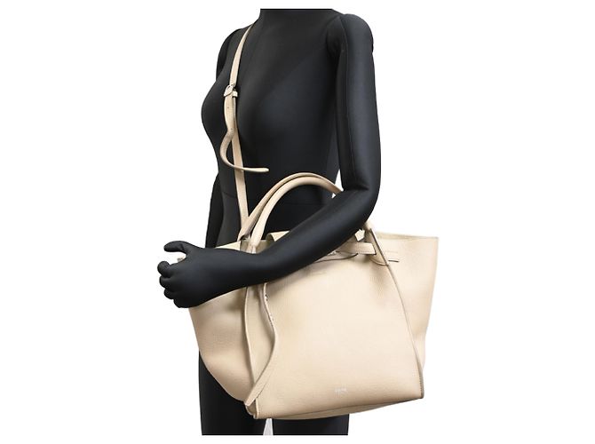 Céline Borsa Celine Big Bag Small da donna Borsa a mano 2-Way/3-Way Beige - vista 10