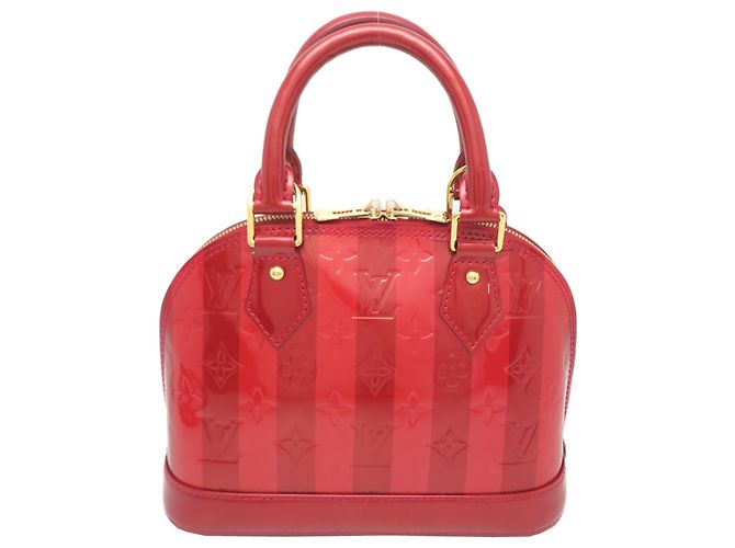 Borsa Louis Vuitton Alma BB Rosso - vista 2