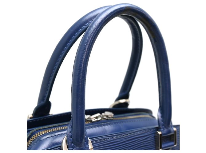 Borsa Louis Vuitton Pont Neuf Blu - vista 5