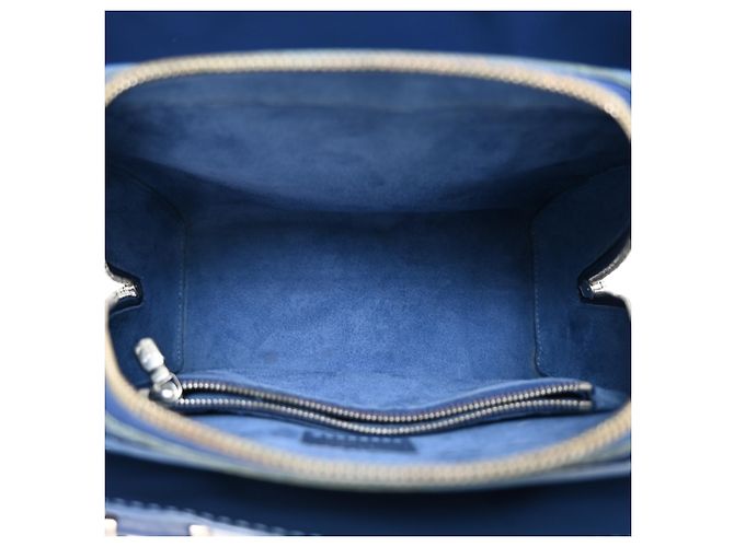 Borsa Louis Vuitton Pont Neuf Blu - vista 6