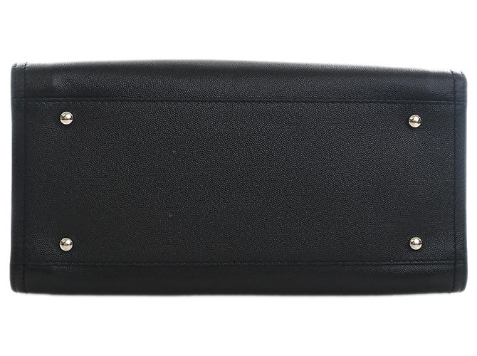 Tote Deauville Chanel Black Small Caviar Studded Nero - vista 5
