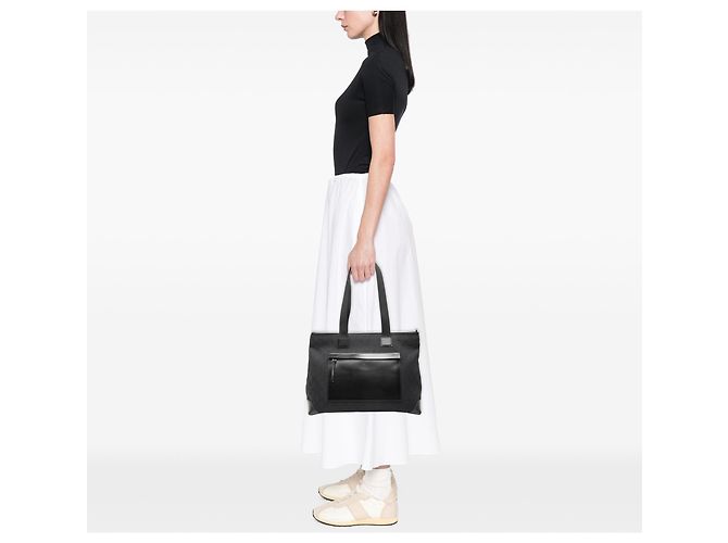 Tote in tela GG nera Gucci Nero - vista 7