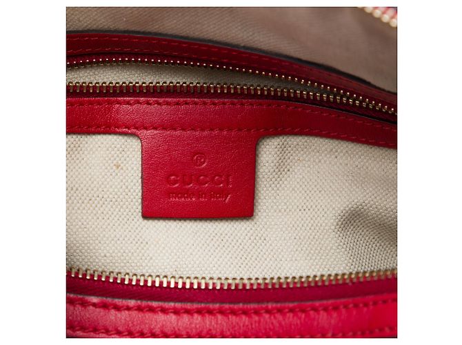Borsa Boston Gucci Beige Medium GG Supreme Nice - vista 5