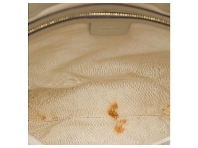 Gucci Beige GG Canvas Web Mayfair Crossbody - vista 4