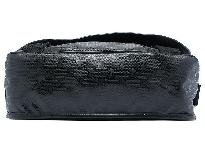 Gucci Black GG Imprime Crossbody Nero - vista 3