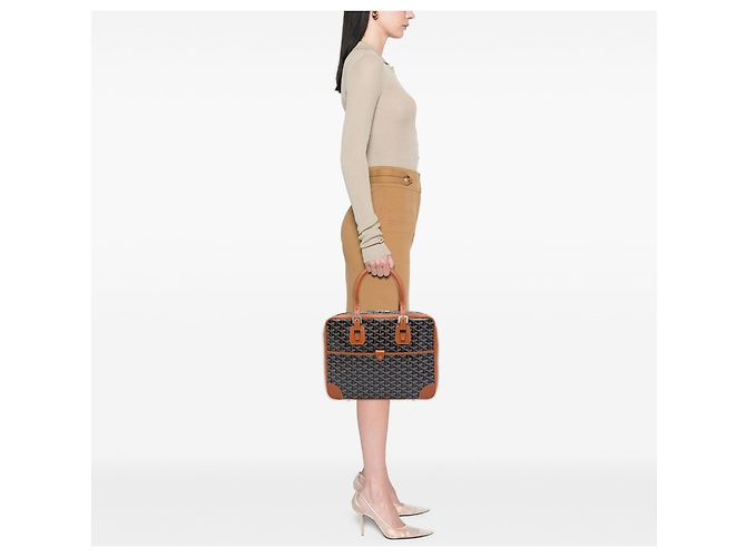 Goyard Black Goyardine Ambassade PM Nero - vista 7