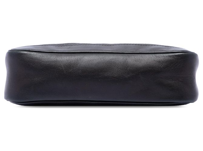Borsa a tracolla Gucci in denim nero Web - vista 3