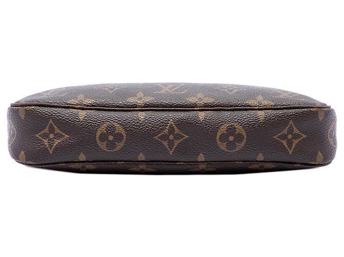 Louis Vuitton Pochette Accessoires Marrón Monogram Castaño - vista 3