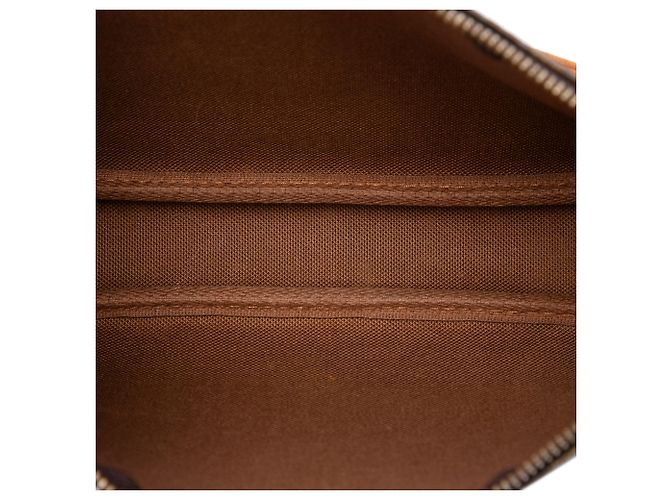 Louis Vuitton Pochette Accessoires Marrón Monogram Castaño - vista 4