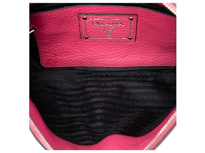 Clutch Prada Pink Vitello Daino Rosa - vista 4