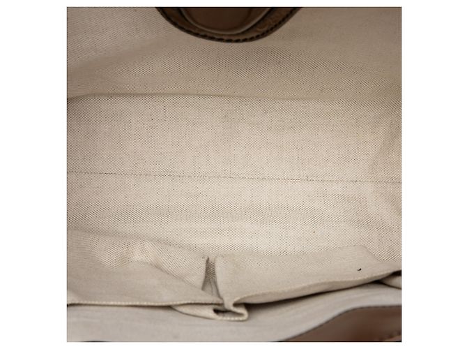 Borsa a tracolla Gucci Emily Large in vernice Guccissima marrone Bronzo - vista 4