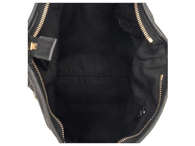 Borsa a tracolla Gucci Black GG Canvas Abbey D Ring Nero - vista 4