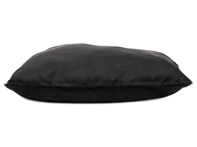 Borsa a tracolla Prada Black Tessuto Zip Top Nero - vista 3