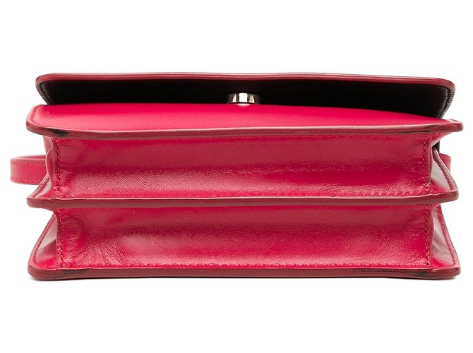 Prada Pink Box Calf Crossbody Rosa - vista 3