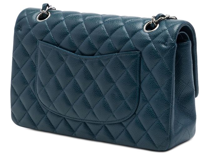 Chanel Blue Medium Classic Caviar Double Flap - vista 2