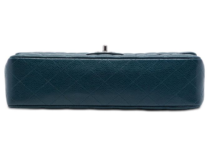 Chanel Blue Medium Classic Caviar Double Flap - vista 3