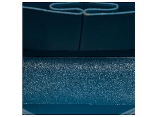 Chanel Blue Medium Classic Caviar Double Flap - vista 4