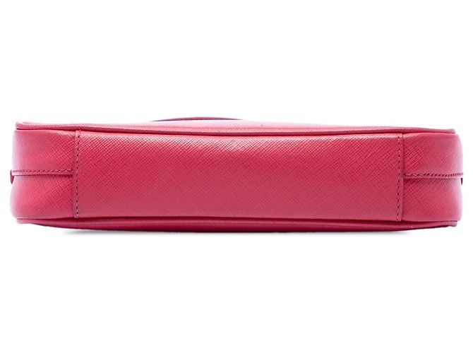 Borsa a tracolla Prada Pink Saffiano Rosa - vista 3