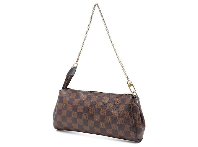 Louis Vuitton Marrone Damier Ebene Eva - vista 2