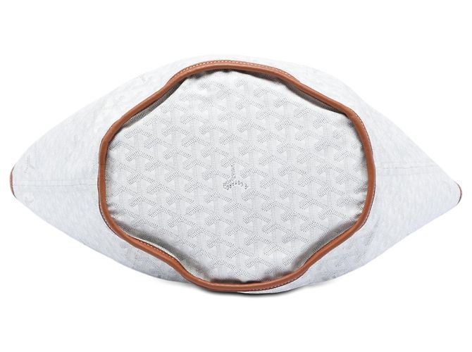 Goyard White Goyardine Reversible Belharra Tote Weiß - Ansicht 3