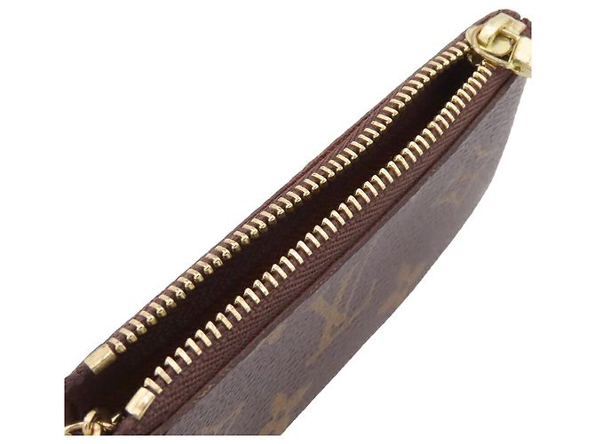 Monogram Key Pouch marrón Louis Vuitton Castaño - vista 4