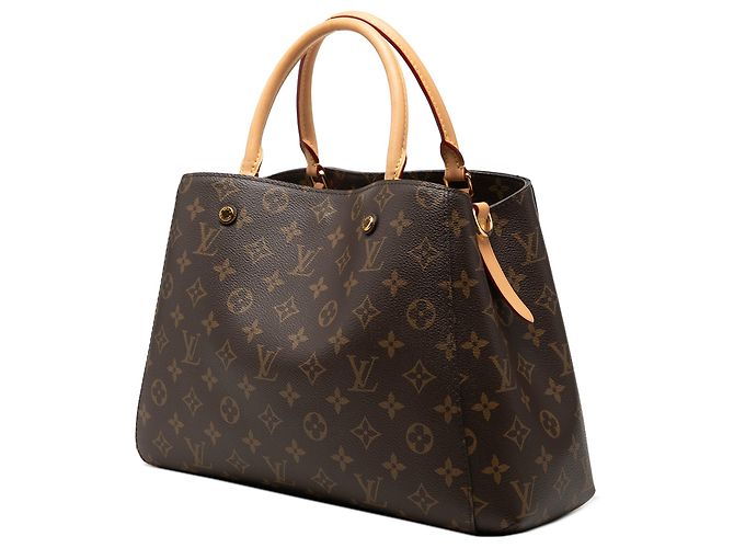 Louis Vuitton Marrone Monogram Montaigne MM - vista 2