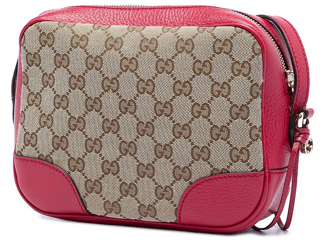 Borsa a tracolla Bree in tela GG beige Gucci - vista 2