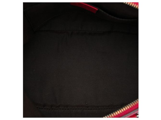 Borsa Gucci Red Medium Guccissima Dome Rosso - vista 4