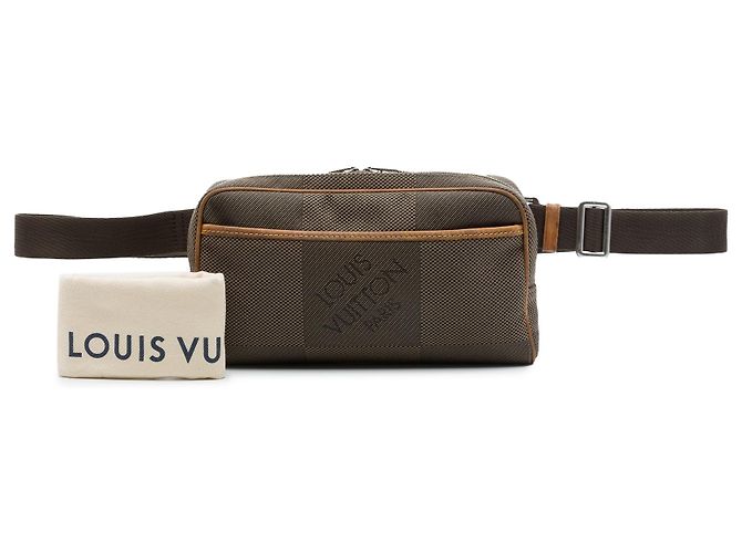 Louis Vuitton Marrone Damier Geant Acrobat - vista 7