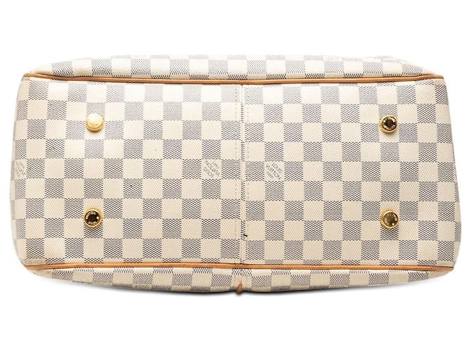 Louis Vuitton Weiß Damier Azur Figheri GM - Ansicht 3