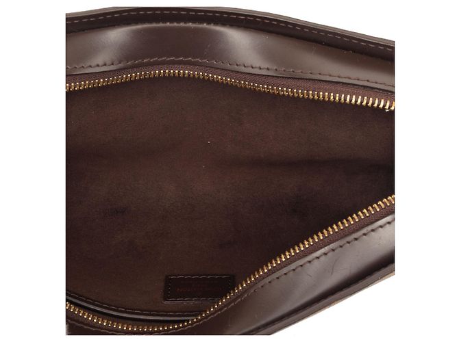 Louis Vuitton Pochette Saint Louis Damier Ebene marrone - vista 4