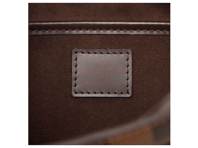 Louis Vuitton Pochette Saint Louis Damier Ebene marrone - vista 5
