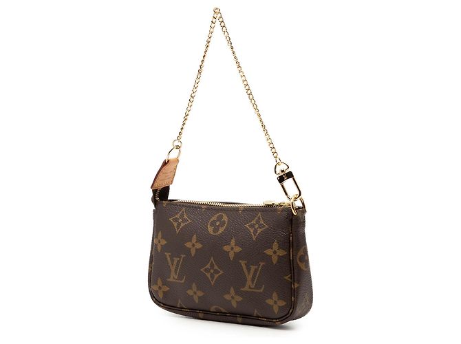 Louis Vuitton Marrone Monogram Mini Pochette Accessoires - vista 2