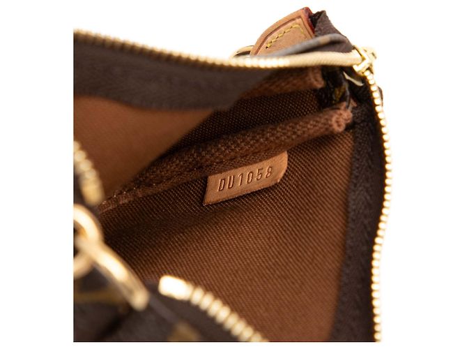 Louis Vuitton Marrone Monogram Mini Pochette Accessoires - vista 6