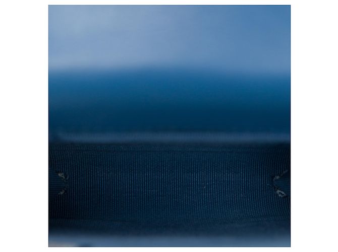 Portacellulare Chanel Blue Denim 19 con catena - vista 4