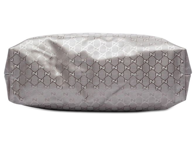 Tote Gucci Silver Large GG Imprime Plata - vista 3