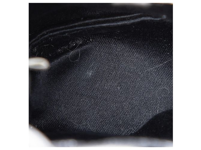 Borsa a secchiello Miu Miu Silver Mini Metallic Matelasse Nappa Crystal Chain Argento - vista 4